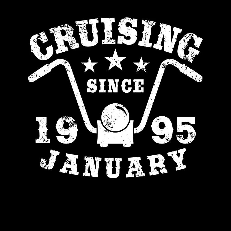 Cruising Biker Geburtstag Januar 1995 Motorrad