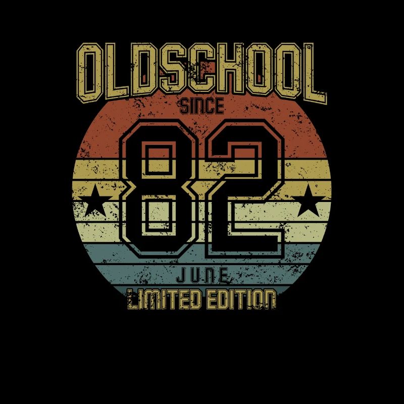 June 1982 - Geburtstag im Juni Oldschool