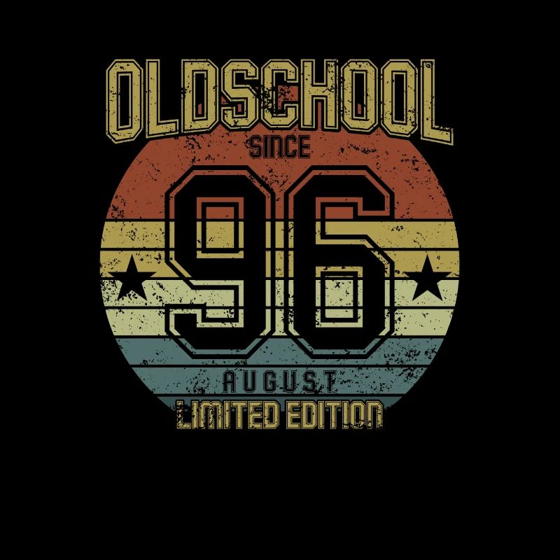 August 1996 - Geburtstag im August Oldschool
