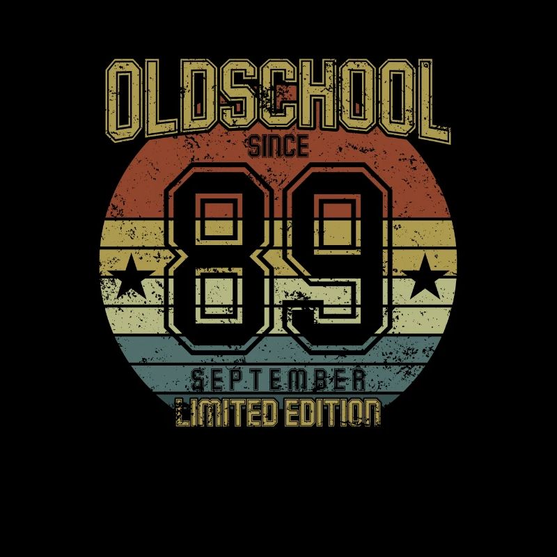 September 1989 - Geburtstag im September Oldschool