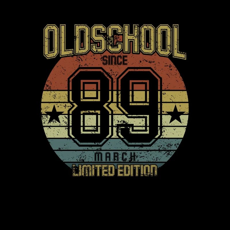 Mars 1989 - Anniversaire en mars Oldschool