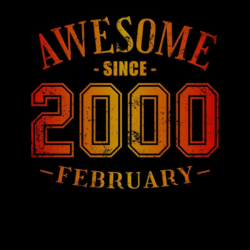 February 2000 - Geburtstag im Februar Awesome
