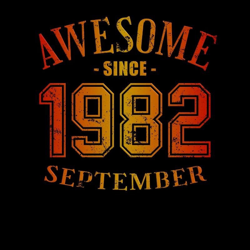 September 1982 - Geburtstag im September Awesome