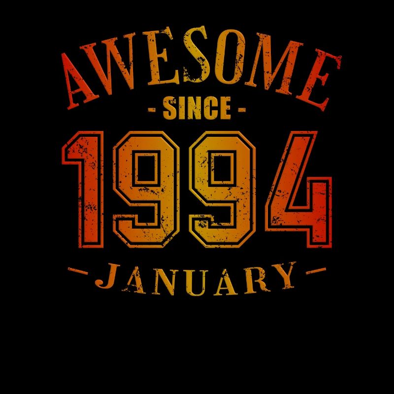 January 1994 - Geburtstag im Januar Awesome