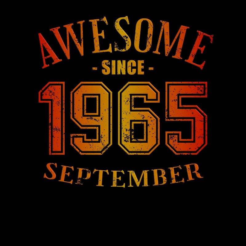 September 1965 - Geburtstag im September Awesome