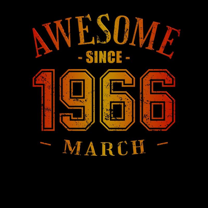 March 1966 - Geburtstag im März Awesome