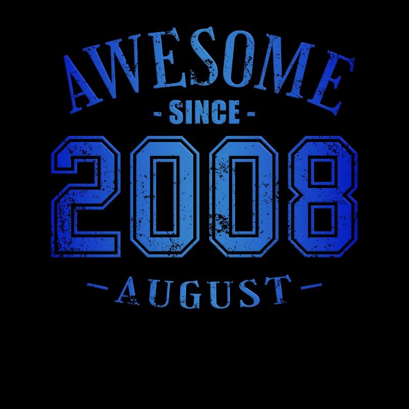 August 2008 - Birthday in August Awesome