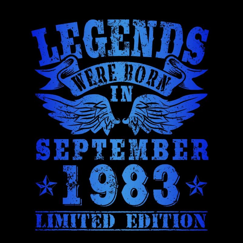 Legends est né en septembre 1983 Anniversaire