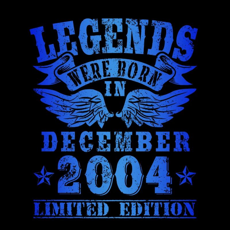 Les légendes sont nées le jour de l'anniversaire de décembre 2004