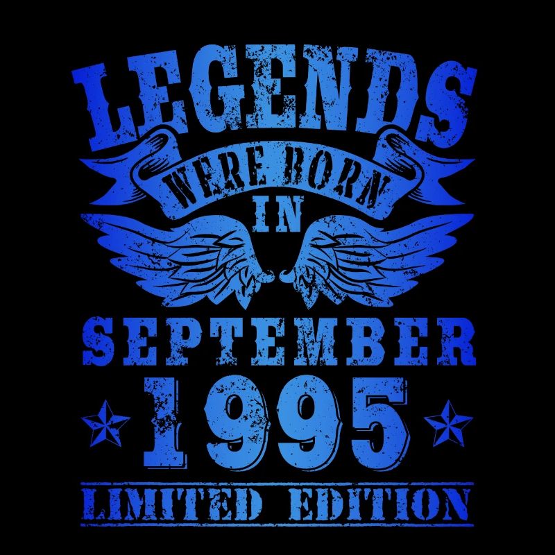 Les légendes sont nées le jour de l'anniversaire de septembre 1995