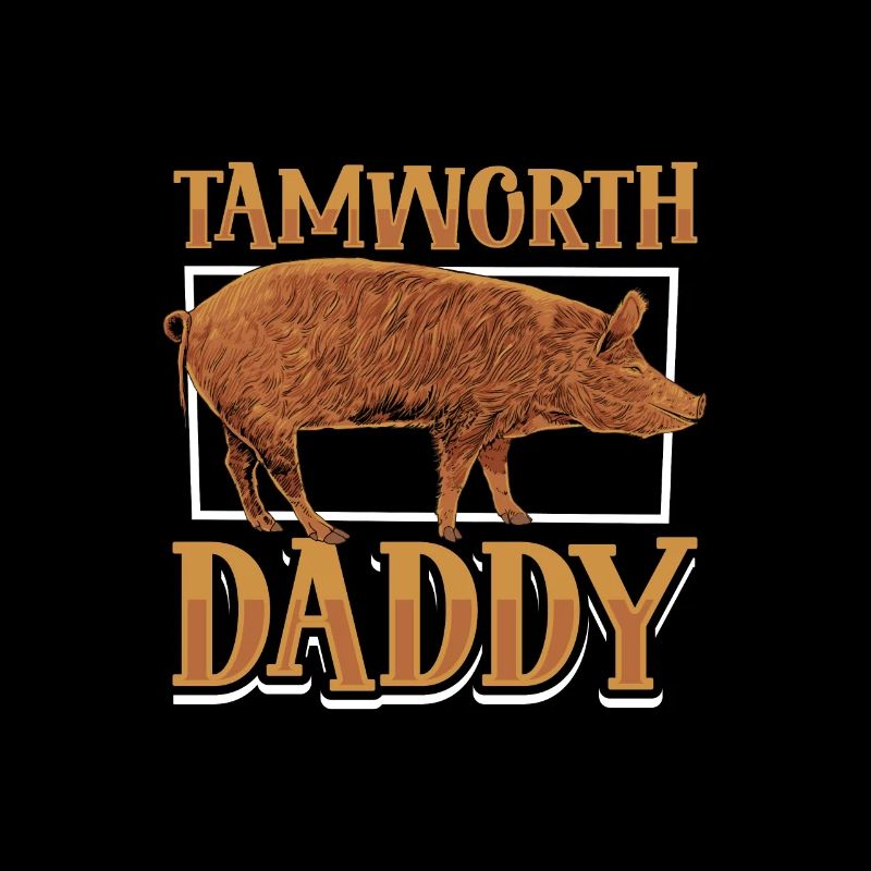 Tamworth Schwein Papa