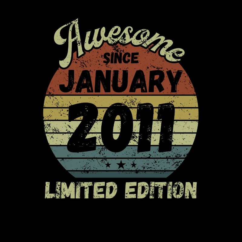 Awesome since January 2011 - Birthday