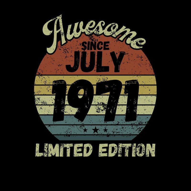 Awesome since July 1971 - Birthday