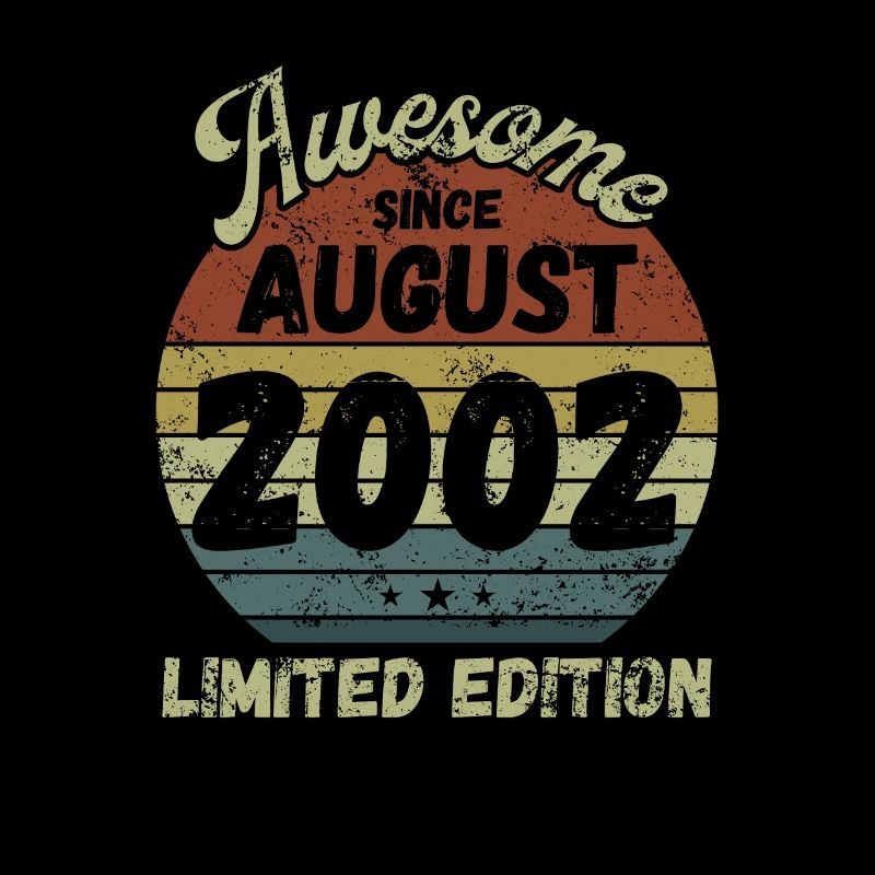 Awesome since August 2002 - Birthday