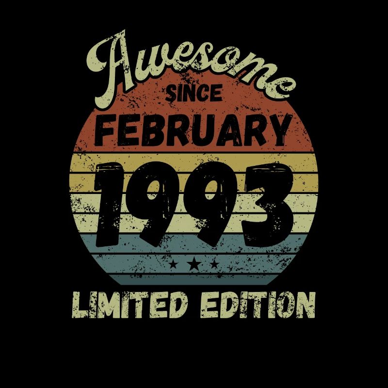 Awesome since February 1993 - Geburtstag
