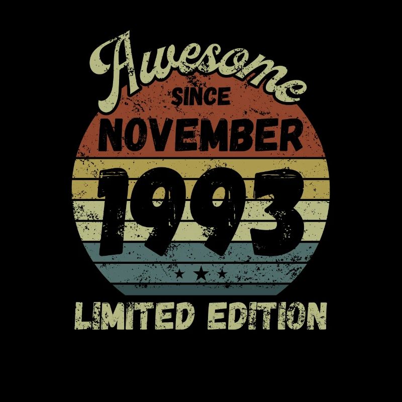 Awesome since November 1993 - Geburtstag