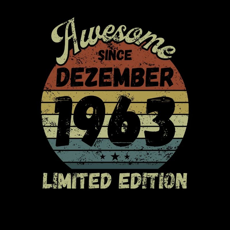 Awesome since December 1963 - Birthday
