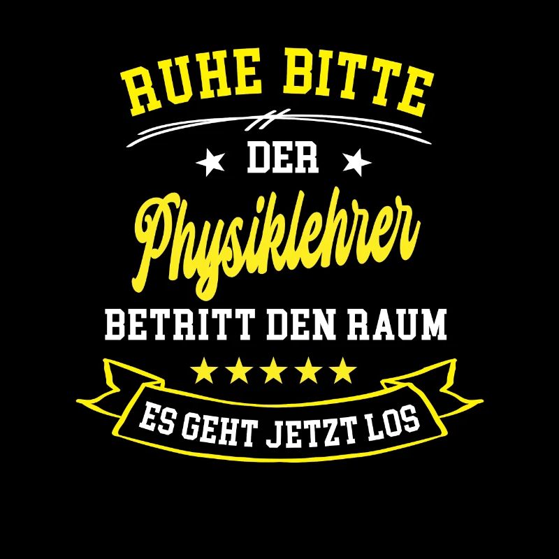 Physiker Lehrer der Physik Physiklehrer Physikprof