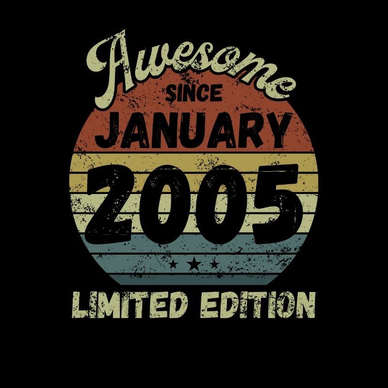 Awesome since January 2005 - Geburtstag
