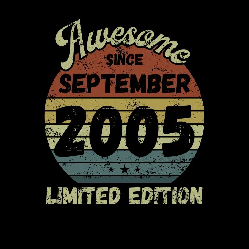 Awesome since September 2005 - Geburtstag