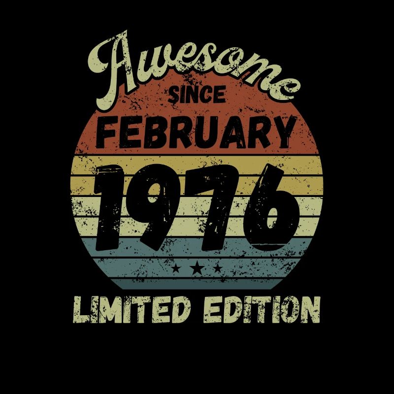 Awesome since February 1976 - Birthday