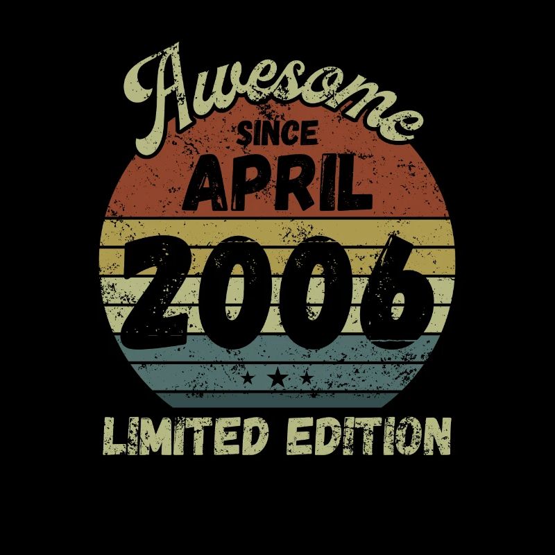 Awesome since April 2006 - Birthday