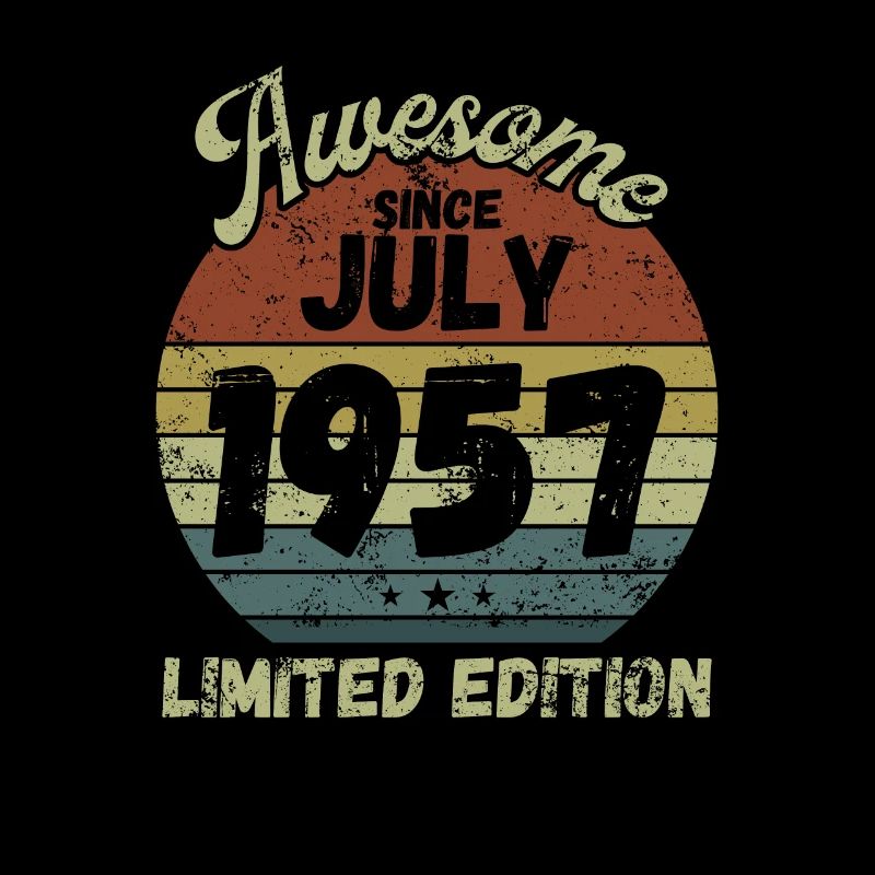 Awesome since July 1957 - Birthday