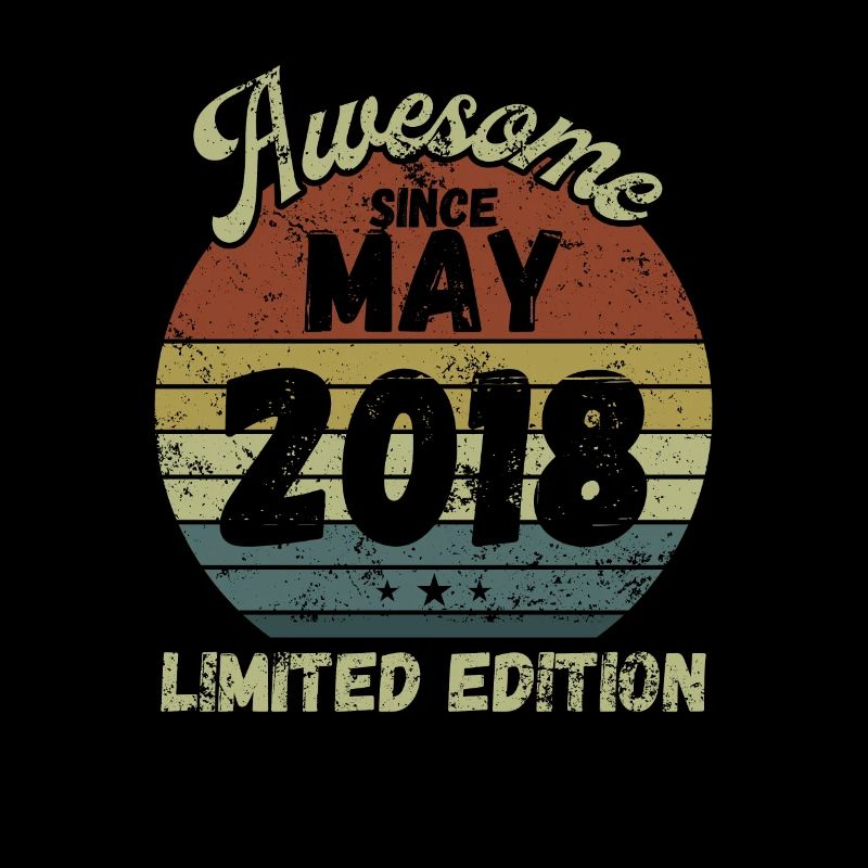 Awesome since May 2018 - Birthday