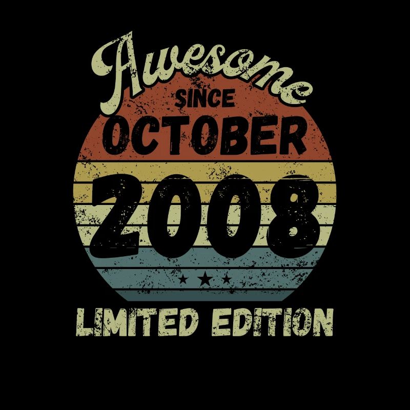 Awesome since October 2008 - Birthday