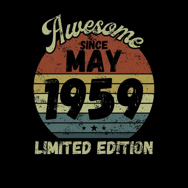 Awesome since May 1959 - Birthday