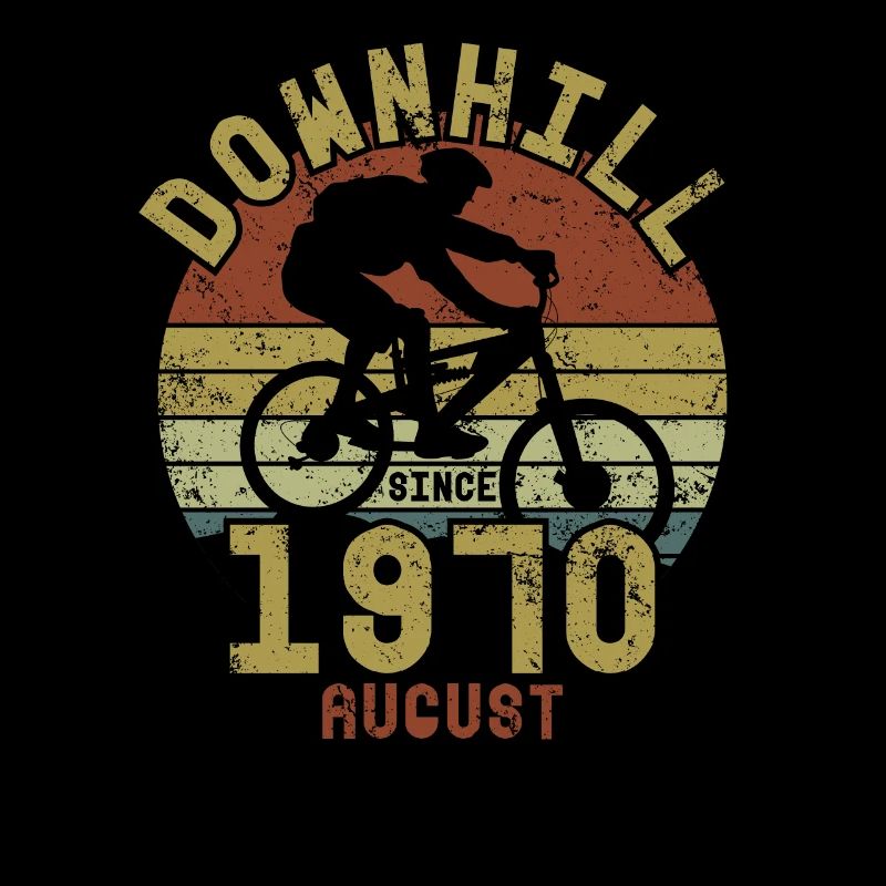 Anniversaire Vélo de descente Août 1970