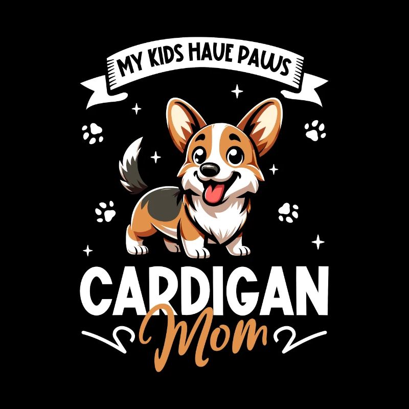 Welsh Corgi Cardigan Mama