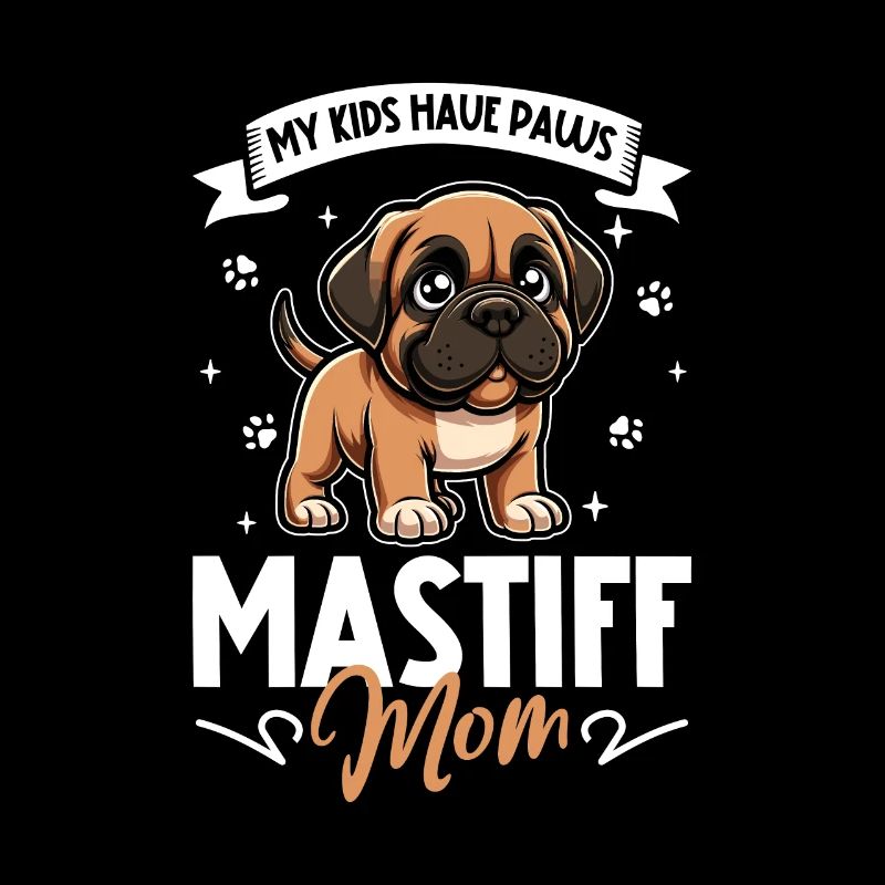 Maman Mastiff Anglais
