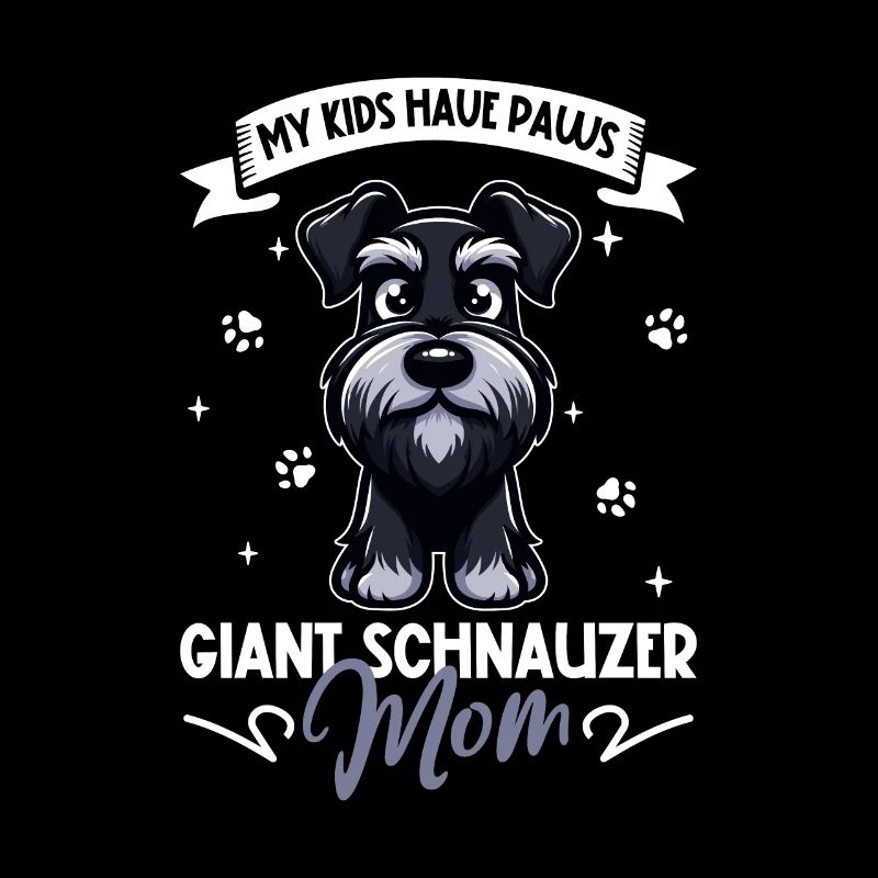 Maman Schnauzer Géant