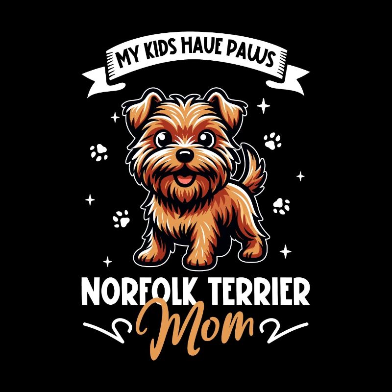 Norfolk Terrier Mama