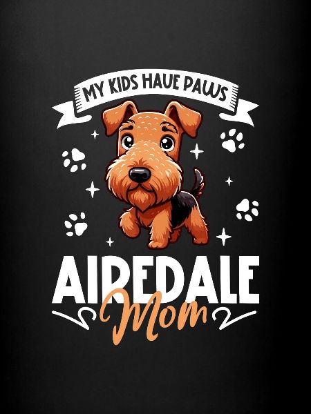 Maman Airedale Terrier