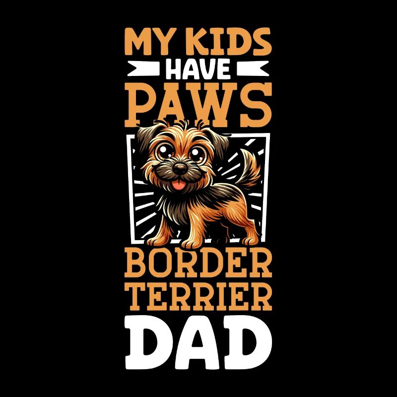 Border Terrier papa