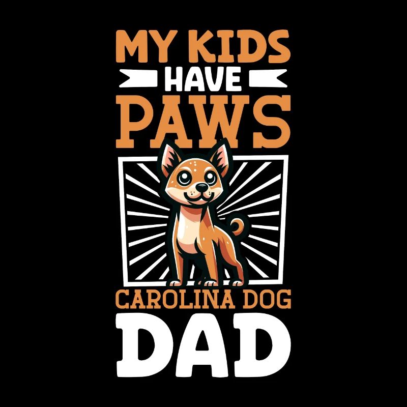 Papa chien de Caroline