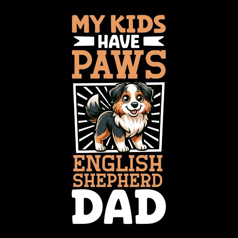 Berger anglais papa