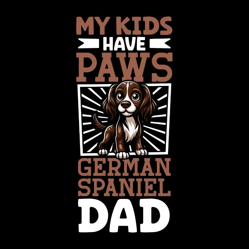 Caille Allemande Chien Papa