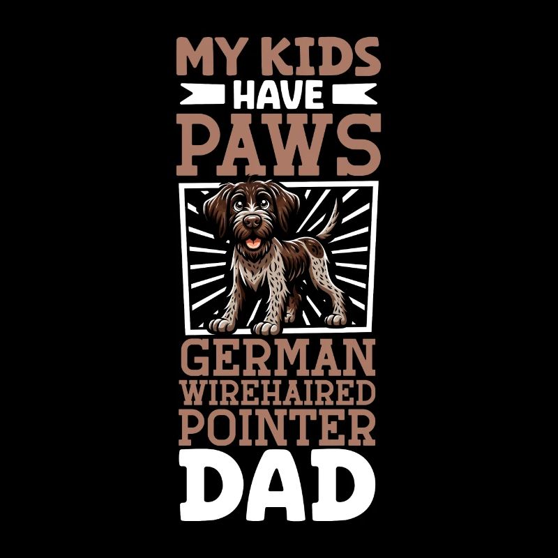 German Wirehaired Dad