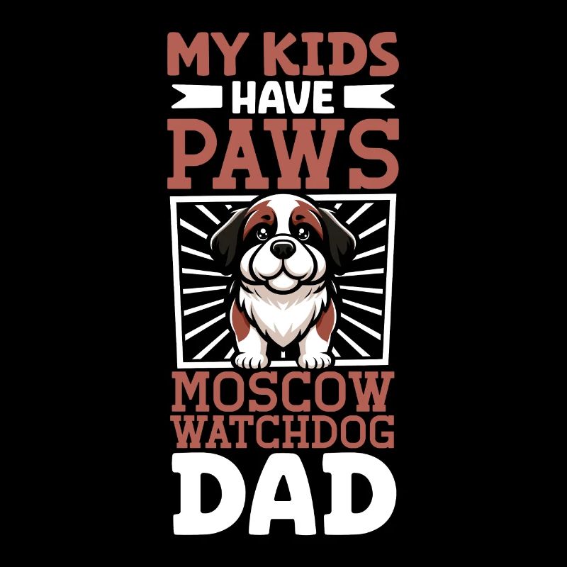 Garde de Moscou Chien Papa
