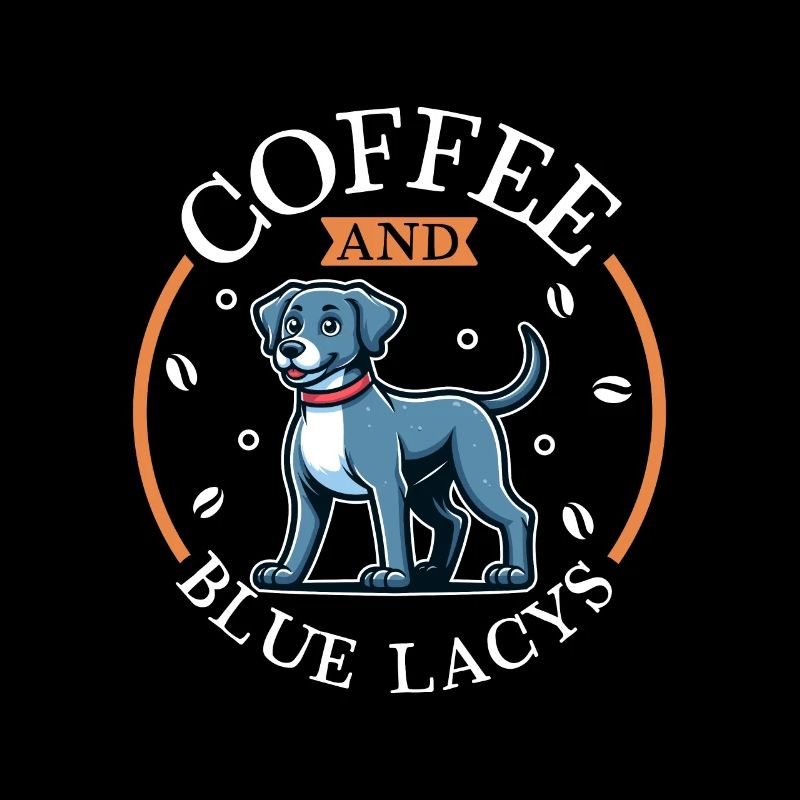 Café et dentelle bleue