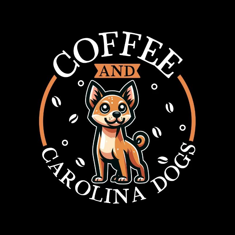Coffee and Carolina Dog