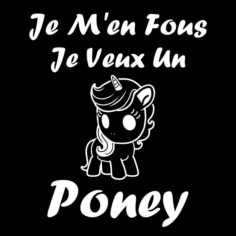 Humour poney
