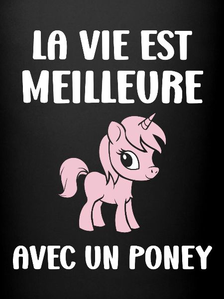 Humour poney