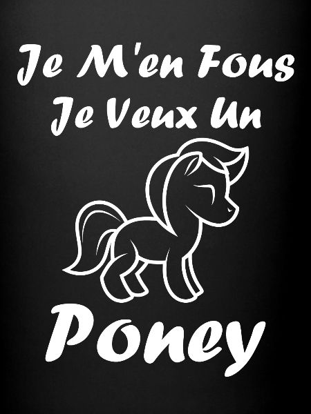 Humour poney