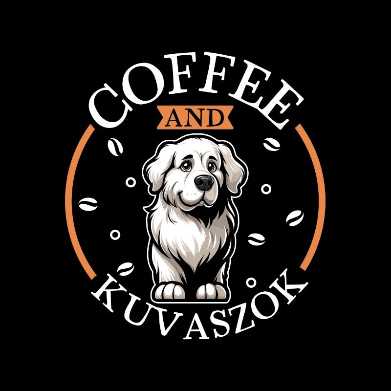 Kaffee und Kuvasz