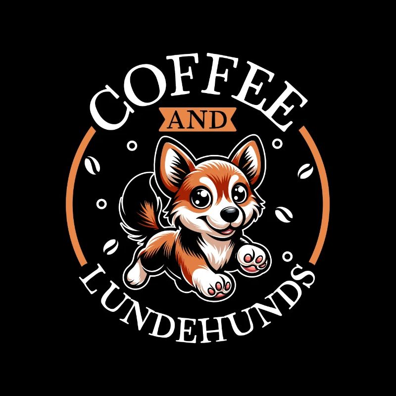 Kaffee und Norwegischer Lundehund