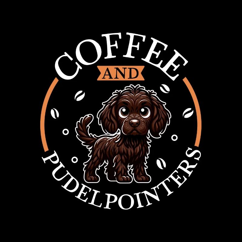 Kaffee und Pudelpointer